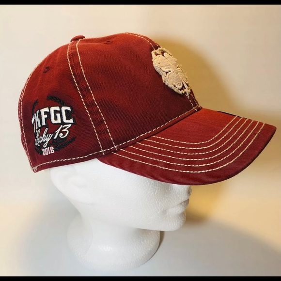 Black Clover New S/M ‘Live Lucky’ ‘TKFGC’ Toby Keith & Friends Golf Classic Cap - Picture 5 of 9